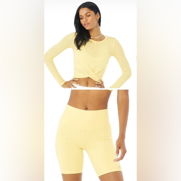 ALO Yoga Other - ALO 3pc Buttercup Set